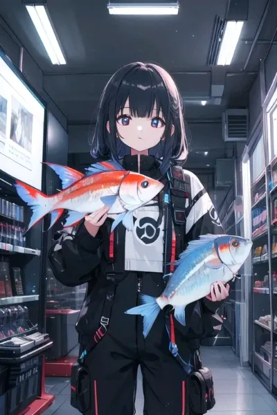 鮮魚コーナーの秘密任務