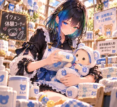待って！私、女なんだけど！？ ～イクメン体験で芽生えた、彩葉との未来予想図♡～