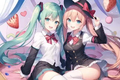 初音ミクとオリキャラ