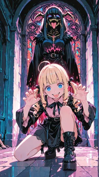 ツーショットですわ！