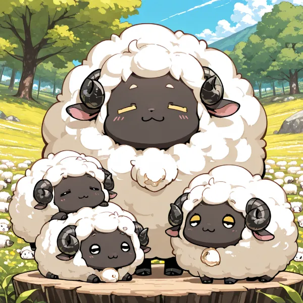 もふもふひつじ