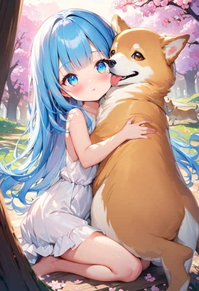 ワンちゃんとお花見しよう🌸