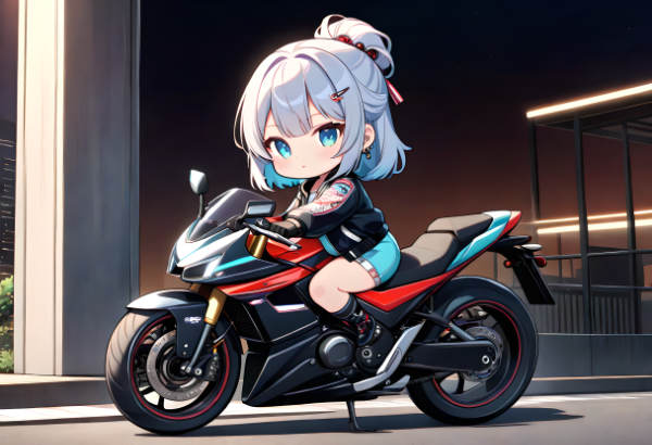 バイクでイケてる⁈
