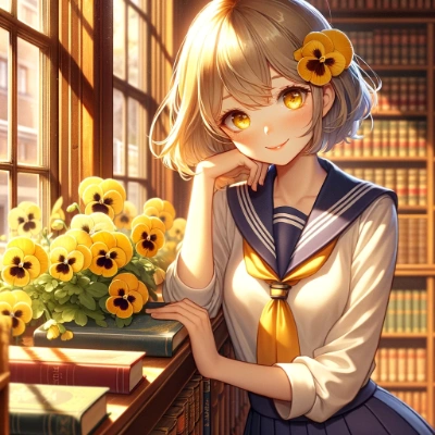 パンジー（黄色）