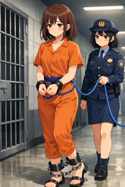 拘束された少女の運命