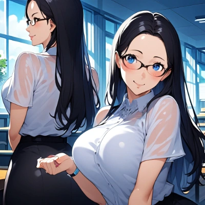 子供っぽい時もあれば大人っぽい時もあって、ドキドキして静香先生から目を離せなくてつらい😭♥