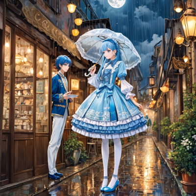 雨とお嬢様