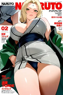 NARUTOマガジン・綱手編（今日のぱんつ）