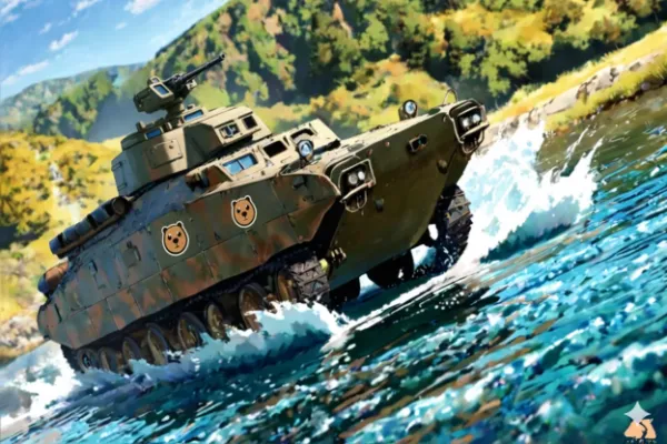 水陸両用車両「カピバラ号」