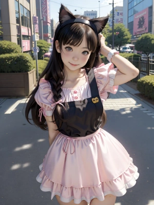ゴスロリ少女