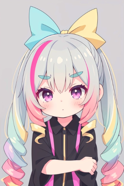 カラフルヘアー