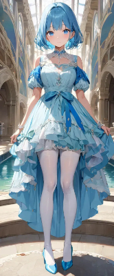 青髪のお姫様
