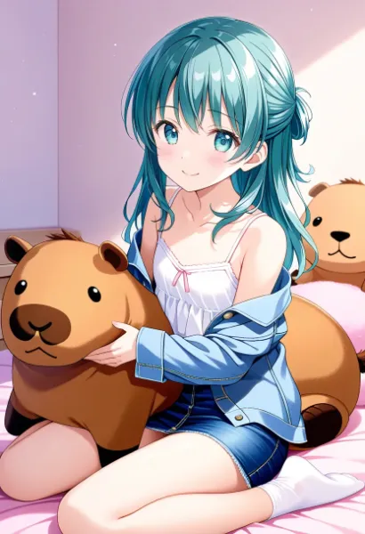 常磐アクア（お題：カピバラ）