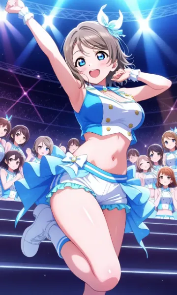 輝くステージの元気娘