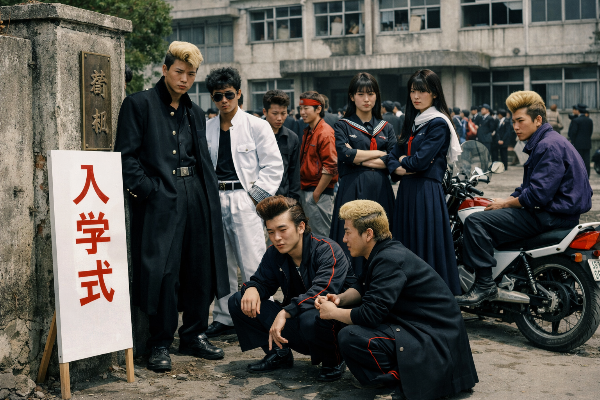 ヤンキー高校の入学式