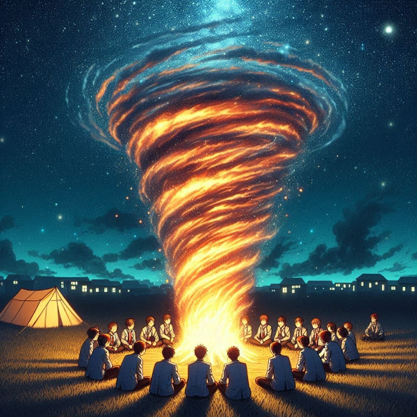 キャンプファイヤートルネード