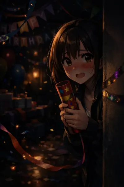 誕生日のサプライズ