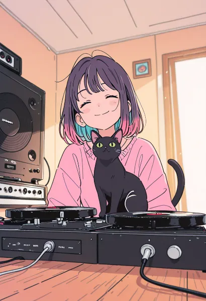 猫と紡ぐメロディの部屋