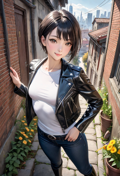 ボーイッシュなお姉さん