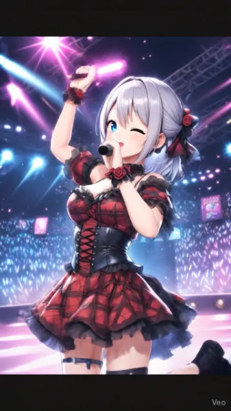 歌って踊るアイドル　動画5