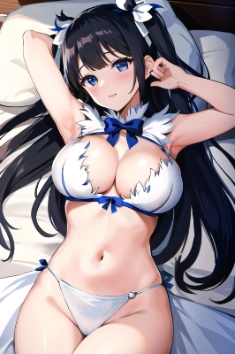 ヘスティアのコスプレ