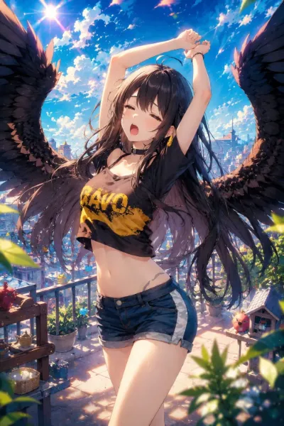 翼の～少女と～夏空の自由～