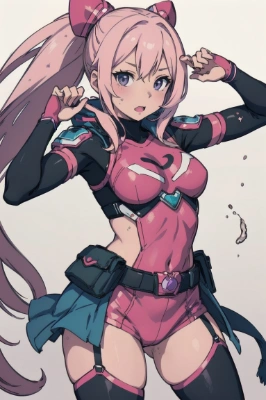 飛沫戦隊キタナインジャー　ピンク