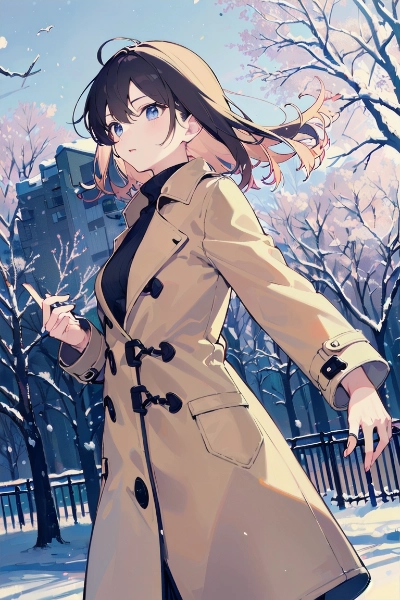 冬の女子