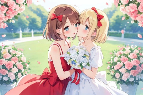 花より私でしょ