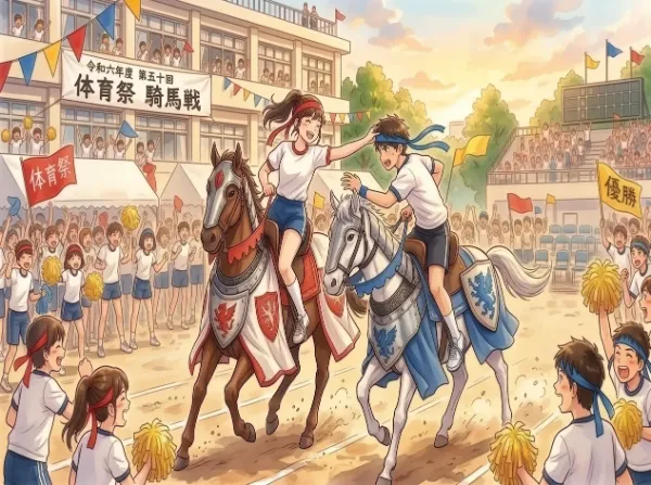 騎馬戦（+リレー）