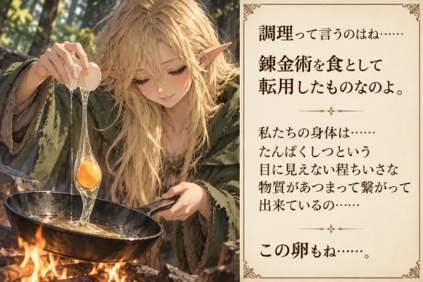 調理とは化学反応である