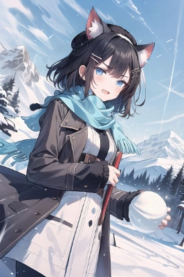 雪合戦だ