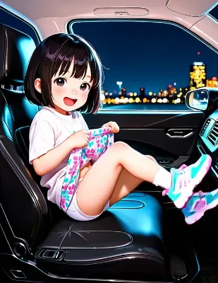 【動画】梢と逢瀬 #02 真夜中のドライブ