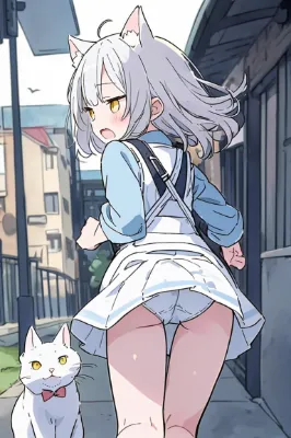 猫が逃げるよ？