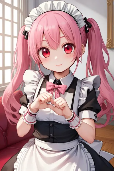 かわいいメイドさん