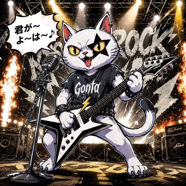 君が〜よ〜は〜♪（ごんた）