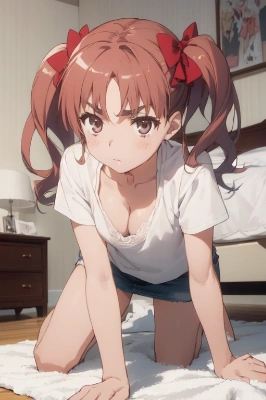 Uh...I dropped my contacts.