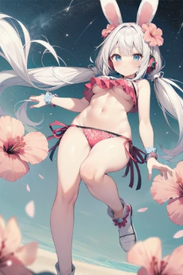 うさ水着