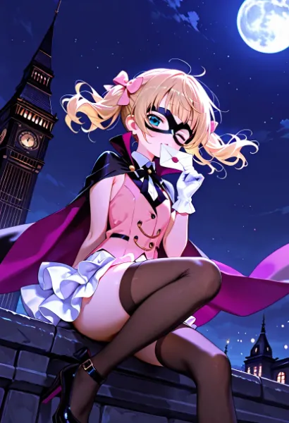 私からの予告状よ