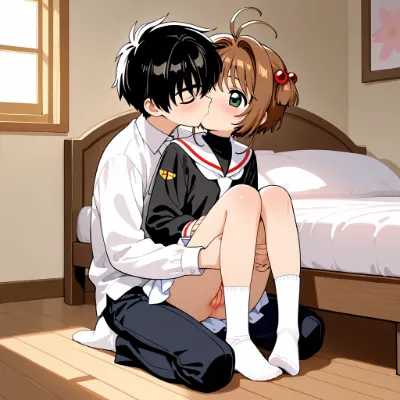 部屋で交わす甘いキス ～二人の秘密の朝～