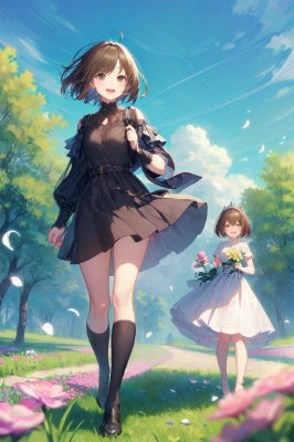 友達と遊ぶ
