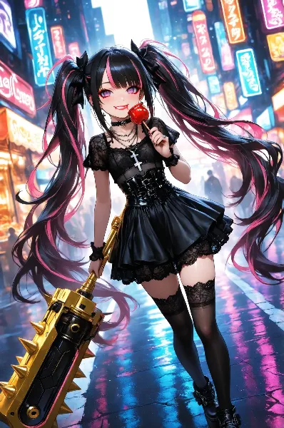 サイバーパンク夜市③