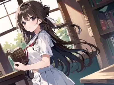 #69 茶髪少女