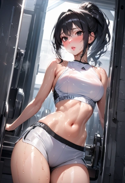 注文のお題『筋肉』とくびれ