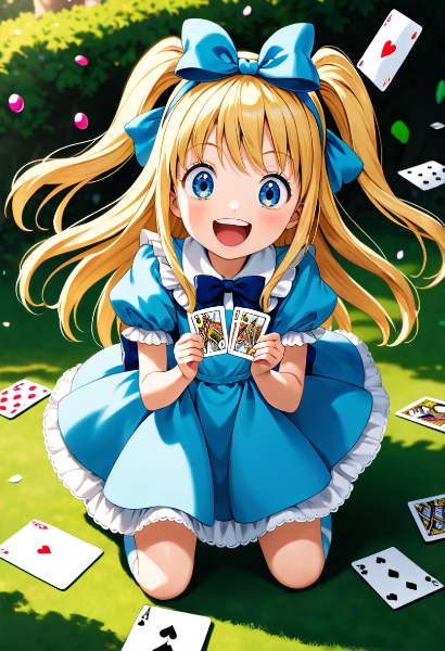 Alice two side up