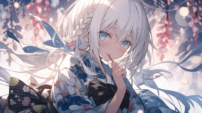 和服の女の子