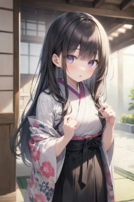着物少女