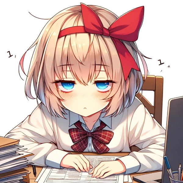 ねみーけどシゴトおわんね