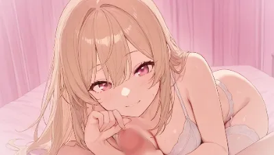 さわさわしてくれる子