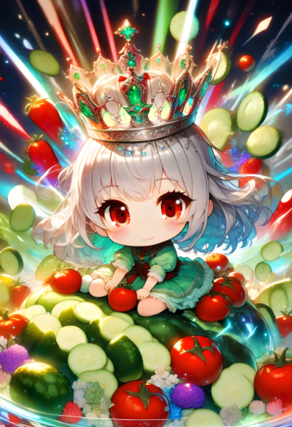 サラダの国のお姫さま